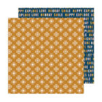 Jen Hadfield Live & Let Grow QUILTED 12"X12" Scrapbook Paper