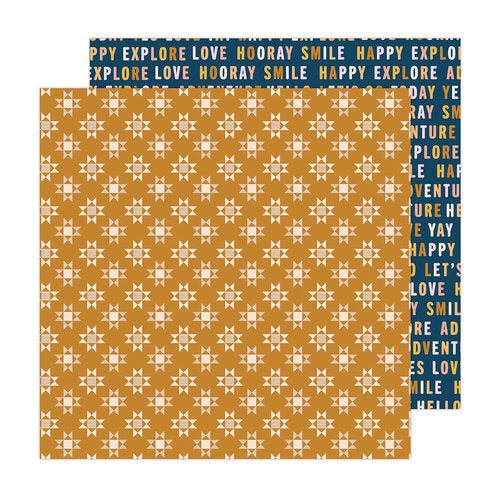 image_24f9b164-ce05-47ae-8394-ce98a9555bd0.jpg Jen Hadfield Live & Let Grow QUILTED 12"X12" Scrapbook Paper - Image 1