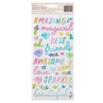 Thickers Paige Evans Blooming Wild RADIANT Puffy Stickers - Image 2