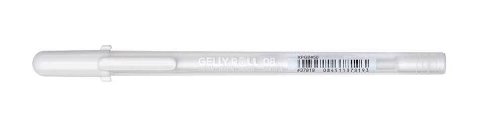 image_26c31e70-5b1e-488c-8e67-ce1935417513.jpeg Sakura GELLY ROLL Medium Point 0.3mm White Pen - Image 1