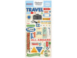Carta Bella PASSPORT 6"x12" Chipboard  Phrases 44pc