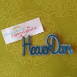 HOOVER DAM PEACOCK 2 Layer Diecut Title Travel Die Cut LV - Image 3