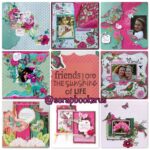 Kaisercraft Fly Free FRIEND 12"X12" Scrapbook Paper - Image 2