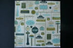 Making Memories PANORAMA 12"X12" Scrapbook Paper 1 Sheet - Image 2