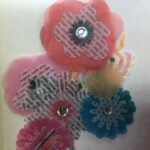 Pebbles VELLUM FLOWERS Layered Stickers