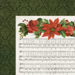 Kaisercraft Letters To Santa CAROLERS 12"X12" Scrapbook Sheet