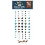 Echo Park ADVENTURE AWAITS Enamel Dots 60 pc