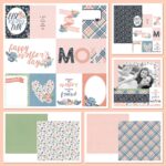 Simple Stories MOM’S DAY 12x12 Scrapbook Paper Kit 16pc