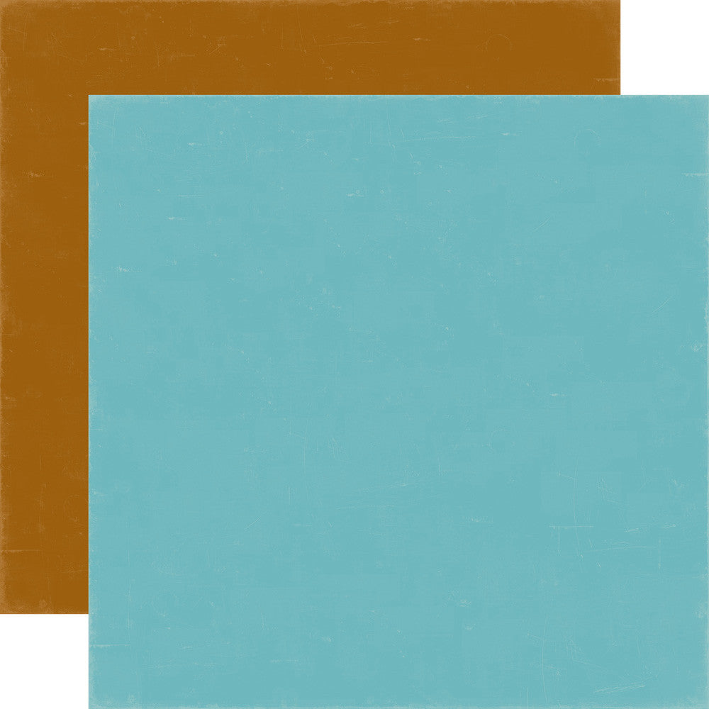 image_2ae70d65-5c5e-4294-a631-02774fb620e3.jpeg Echo Park Bark BLUE BROWN 12"X12" Cardstock Paper - Image 1