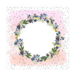Prima Spring Abstract SPRING CROWN 12"X12" Scrapbook Paper - Image 2