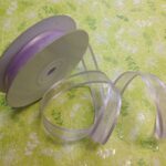 May Arts 5/8" Sheer Organza Satin Edge Ribbon 1yrds - Image 22