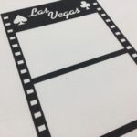 Las Vegas FILM STRIP JUMBO Laser Cut DieCut - Image 2