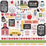 Echo Park SCHOOL RULES 12"X12" Scrapbook Collection Kit - Image 2