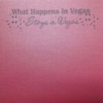 What Happens In Vegas Feather Boa Bling 12"X12" Scrapbook Paper
