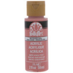 FolkArt Matte CRUSHED CORAL Premium Acrylic Paint 2oz