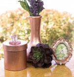 DecoArt Dazzling Metallics ROSE GOLD Metallic Acrylic Paint 2oz - Image 3