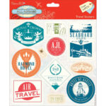 Docrafts Papermania ALL ABOARD Travel Stickers