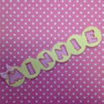 Disney 3D MINNIE BORDERS 2 Scrapbook Title Scrapbooksrus - Image 3