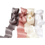 May Arts 1.5” Woven Hidden Arrow ROSE Chevron Ribbon - Image 3