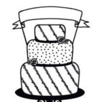 Small Stamps CAKE Clear Acrylic Stamp 4pc