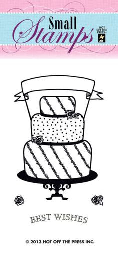 image_304a7847-1259-49d1-9ff4-bc4bb9def45b.jpeg Small Stamps CAKE Clear Acrylic Stamp 4pc - Image 1