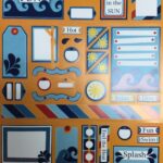 Storytellers SPLISH SPLASH KIT 12"X12" Scrapbook Paper & DieCuts 5pc