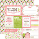 Echo Park Bundle of Joy NEW ADDITION GIRL 12"X12" Collection Kit - Image 3