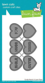 Lawn Fawn Cuts CANDY HEARTS Custom Craft Dies - Image 2