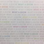 WHAT A SHOW 12X12 Scrapbook Paper