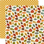 Echo Park Fall Is In The Air CHANGING LEAVES 12x12 Cardstock Paper