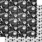 Scrapbook Customs SOFTBALL LIFE Paper Set 12"X12" Paper 12 Sheets - Image 5