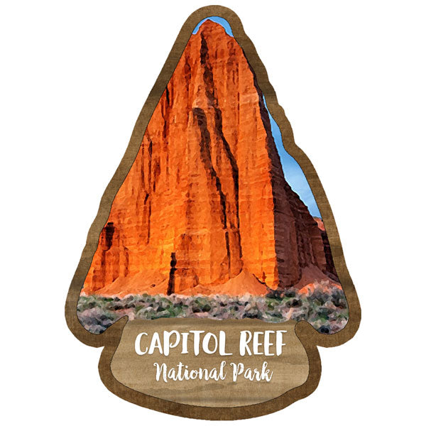 image_32ea6636-c116-4e90-b218-a2977a6af1ac.jpg CAPITOL REEF National Park Spearhead Laser Cuts - Image 1
