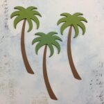 PALM TREE 3D Layered Diecut Scrapbook Embellishment - Image 3