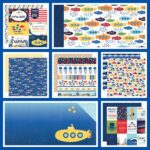 Echo Park UNDER THE SEA Scrapbook Paper Kit 12”X12” 10pc - Image 2