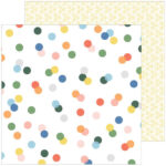 Pinkfresh Studio Spring Vibes CHERISH THIS 12x12 Scrapbook Paper