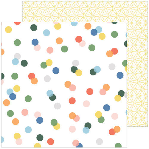 image_35c9fac1-c268-4d72-b28d-c4360de8ce29.jpg Pinkfresh Studio Spring Vibes CHERISH THIS 12x12 Scrapbook Paper - Image 1