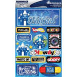 Reminisce MAGICAL Signature Series 3D Stickers 16pc