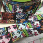 MONSTER HIGH Characters Ribbon 7/8” - Image 3