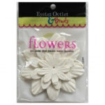 Eyelet Outlet & Brads Paper FLOWERS 40 pc - Image 2