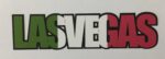 LAS VEGAS Tropical Tri-Color Flag Laser Cut Title - Image 2