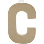 Darice Paper Mache Alphabet Letters A-H 5.5"X8" - Image 3