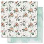 Bella! Raw & Rustic POSY 12x12 Scrapbook Paper
