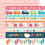 Echo Park SUMMER PARTY 12"X12" Paper Pack - Image 3