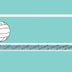 Scrapbook Customs Quick Page VOLLEYBALL RIGHT 12"X12" Scrapbook Paper - Image 2