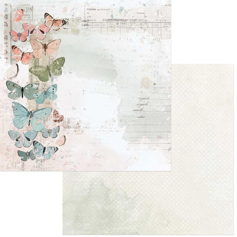 image_3ac91e8a-42b0-42dc-aa9e-016d4e0a9df4.jpg 49 and Market Vintage Artistry Tranquility BRAVADO 12"X12" Scrapbook Paper - Image 1
