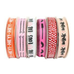 Dovecraft KISS & MAKEUP Creative Ribbon 1 Roll