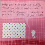 Premade Scrapbook Page (1) 12"x12" SWEET AND CUDDLY