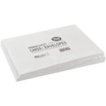 Premium Quality Heavy Cardstock 50 PAPER ENVELOPES AND CARDS White - Image 2