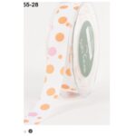 May Arts 7/8" Grosgrain Bubble Dot Ribbon 1 yard - Image 5