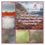 RED ROCK KIT 12"X12" Travel Las Vegas Scrapbook Paper - Image 9